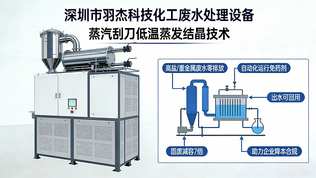 深圳市羽杰科技低温蒸发浓缩设备 - 节能90% 高盐废水/制药/食品浓缩专家